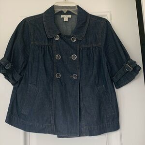 Loft Denim Jacket size 12 petite